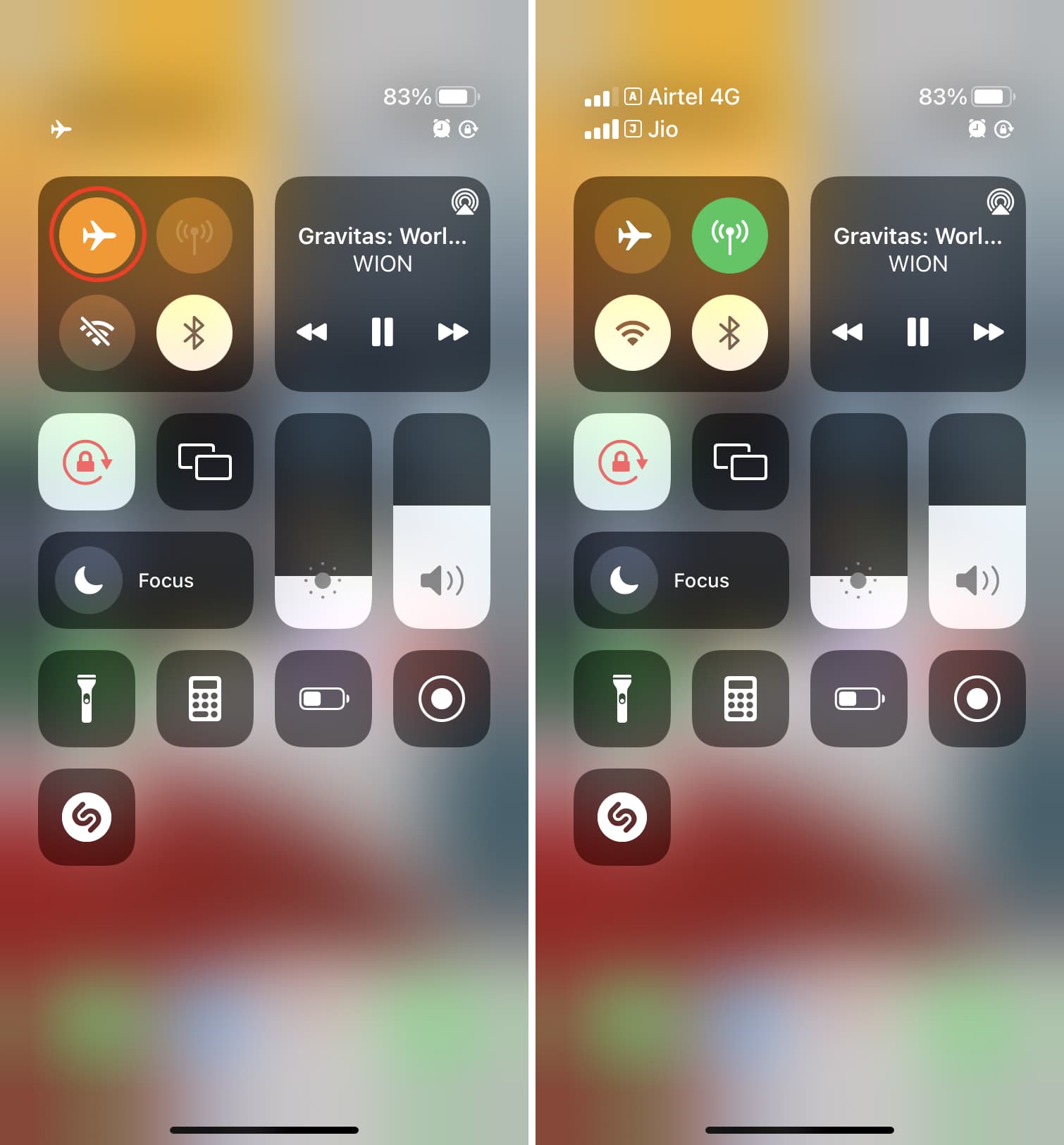 在 iPhone 上打开和关闭飞行模式