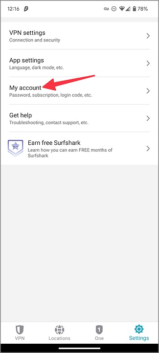 在 Android 上检查 vpn 帐户