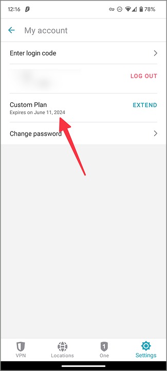 在 Android 上检查 vpn 计划